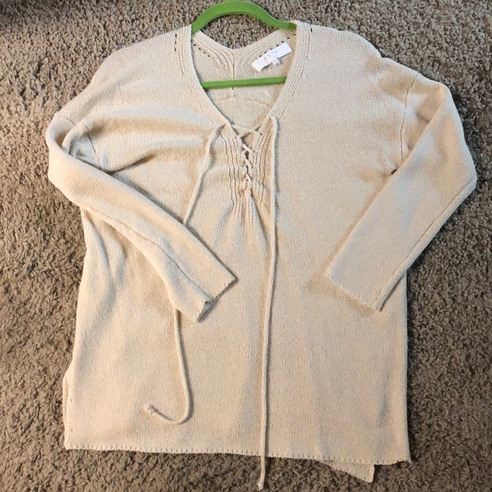 ASTR cream sweater